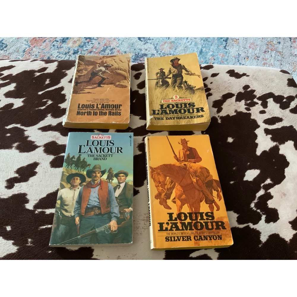 Louis L'Amour 4 books‎ used